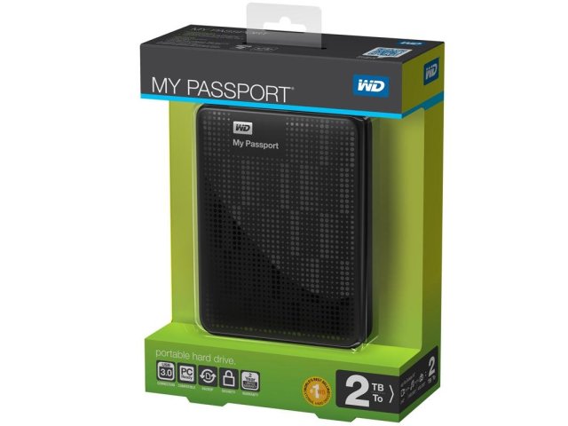 WD: 2TB My Passport 