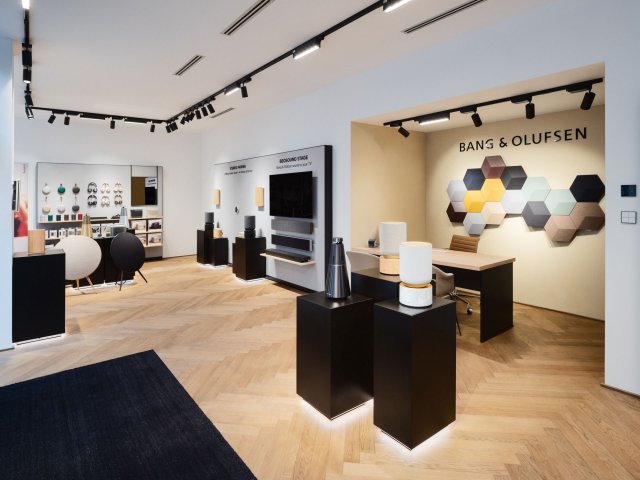 Bang & Olufsen otevřel na pražském Andělu novou prodejnu