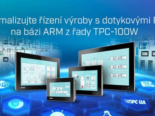 Nová řada panelových počítačů Advantech
