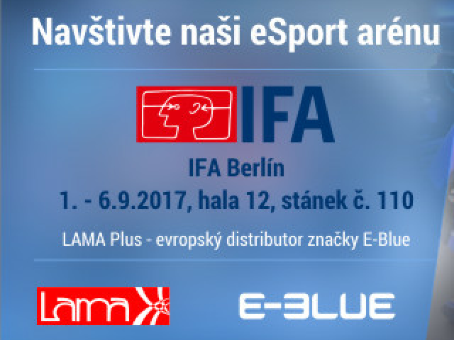 E-Blue postavilo eSport arénu na IFA 2017