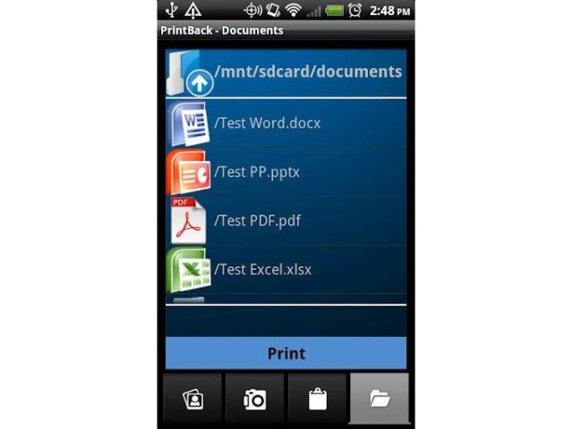 Xerox PrintBack  pro tisk ze smartphonů 