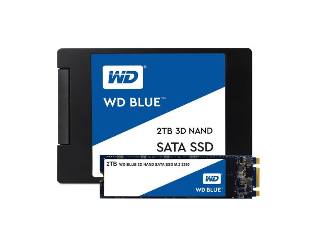 WD: SSD řady WD Blue 3D a SanDisk Ultra 3D
