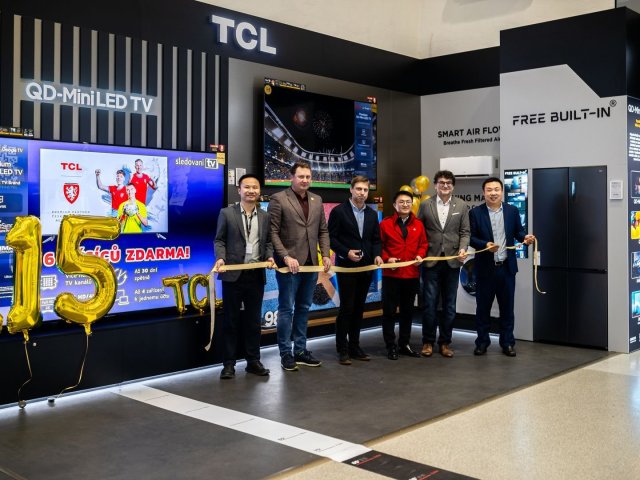 První ryze TCL prostor v Česku: Přijďte se podívat na největší televizní obrazovku v jejím přirozeném prostředí 
