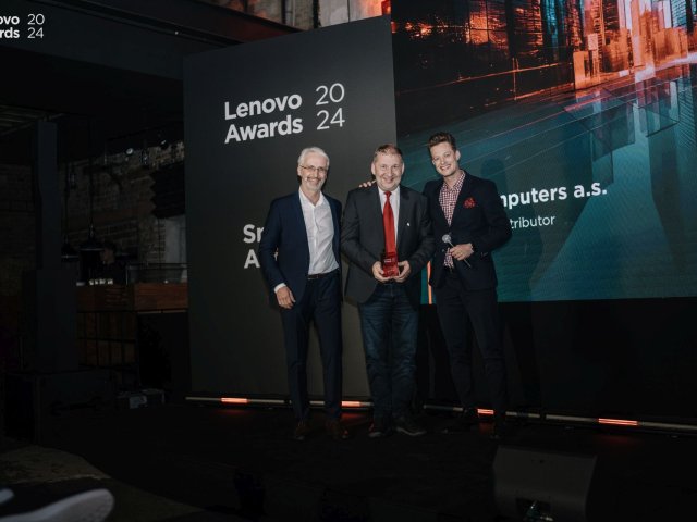 Lenovo Awards 2024 jako poděkování partnerům