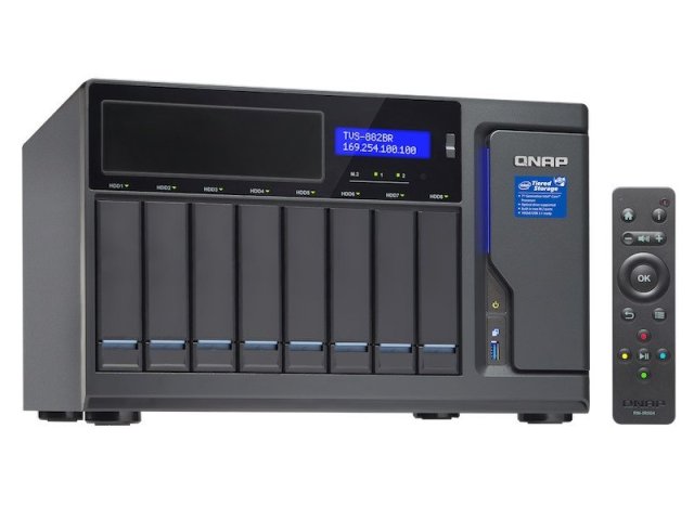 QNAP: NAS server TVS-882BR Blu-ray