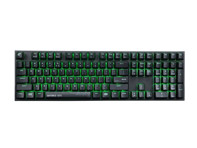Cooler Master představil speciální „Nvidia“ klávesnici