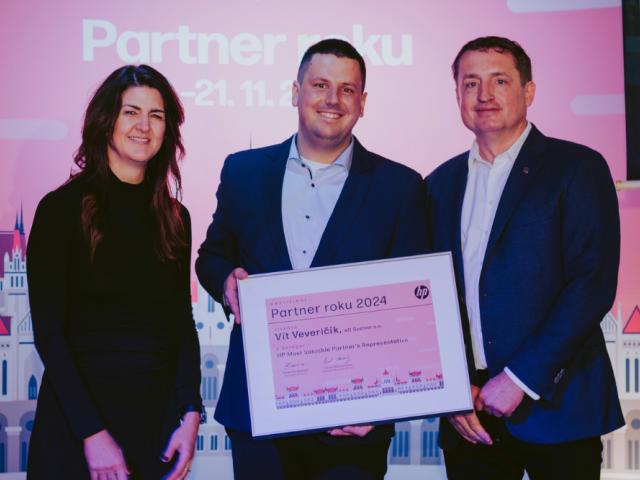 HP vyhlásilo partnery roku. eD system dominoval již popatnácté a opět bral double