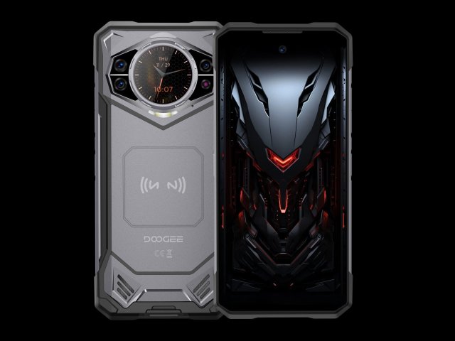 Doogee představilo odolný smartphone s nočním viděním a dvojicí displejů