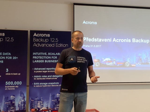Acronis Backup 12.5 má nové funkce na ochranu dat a poradí si s ransomwarem