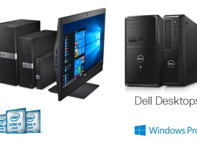 Stolní počítače Dell pro zábavu!