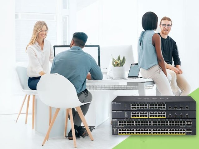 Zyxel přináší dostupné a ekologické chytré řízené 10GbE přepínače