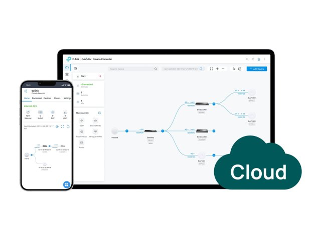 TP-Link přináší jednoduchou a bezplatnou cloudovou správu sítí pro menší podniky