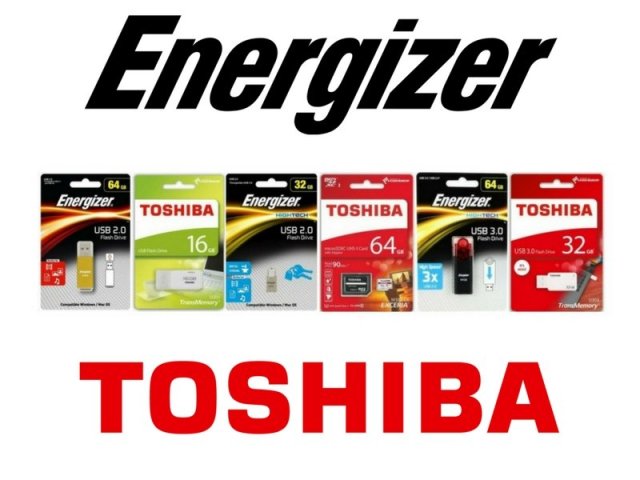 eD přidává paměťová zařízení. Nově od Toshiby a Energizeru 