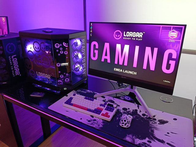 LORGAR na konferenci „Ready to Play“ představil nová řešení pro hráče