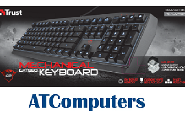 Klávesnice TRUST GXT 880 dostupná u AT Computers