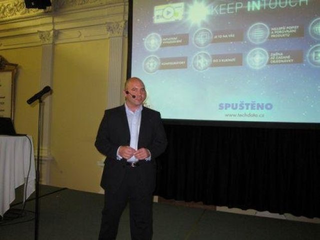 Tech Data s webem In Touch na pivu