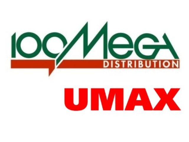 100Mega distributorem Umax