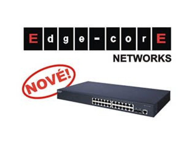 Nové přístupové switche Edge-Core s 10G uplinkem