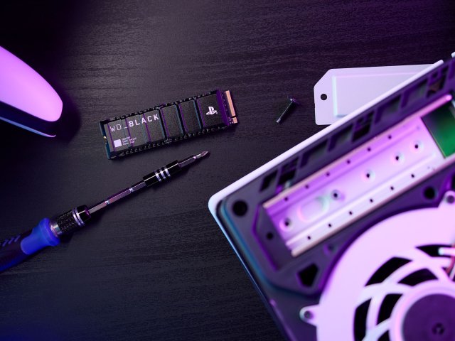 WD představil 8TB herní SSD s licencí pro Sony PlayStation 5