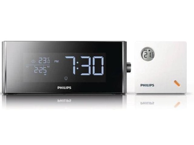 Tři stylové radiobudíky Philips