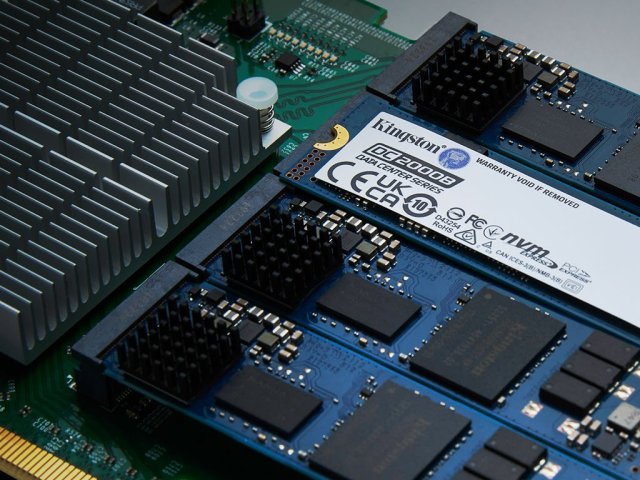Kingston uvedl na trh Enterprise Class NVMe SSD pro datová centra