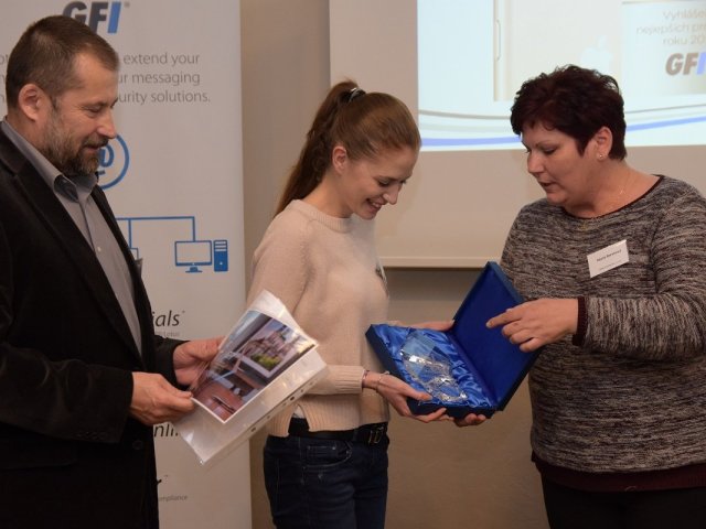 GFI Software vyhlásilo nejlepší české partnery za rok 2016
