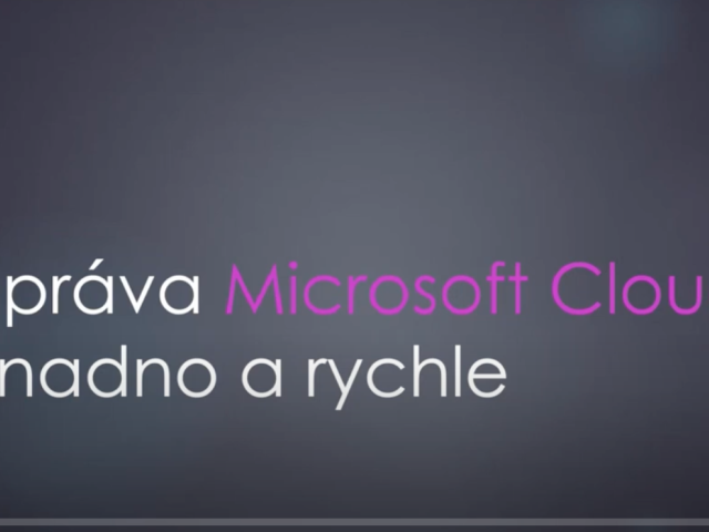 Záznam webináře N-able: Správa Microsoft Cloud snadno a rychle
