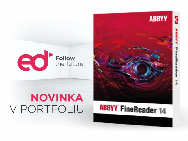 eD´ system Czech nabídne FineReader 14 od ABBYY