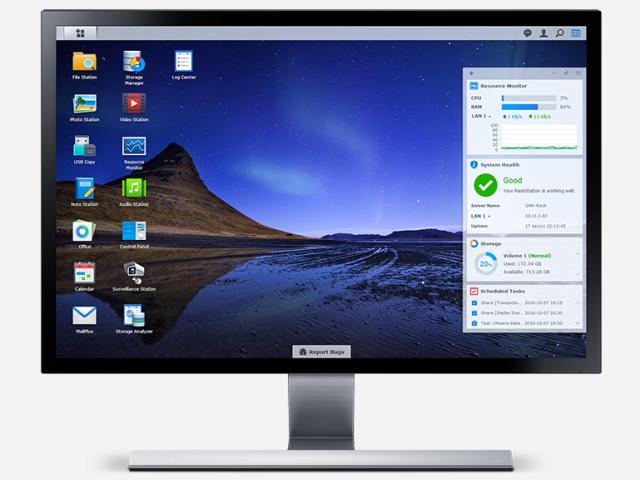 Váš zlepšující se operační systém pro NAS