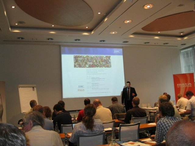 EMC pořádalo konferenci zaměřenou na své produkty