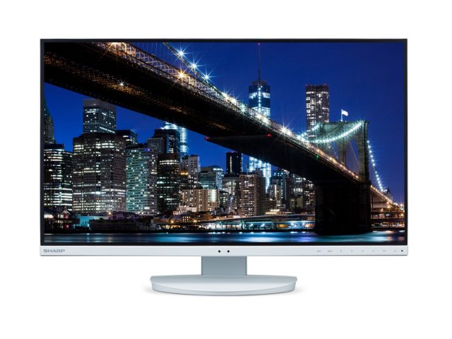 Sharp/NEC uvádí na trh 27“ stolní monitory s dokovací stanicí pro firemní a domácí kanceláře