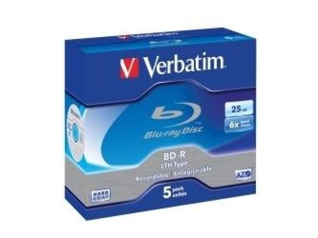 Verbatim Blu-ray BD-R LTH Type 25GB