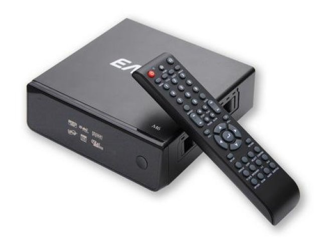 Eaget M6 s přístupem do vysílání televizí a rádií