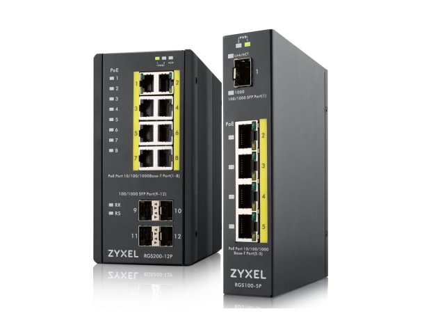 Zyxel: outdoorové přepínače RGS100-5P a RGS200-12P