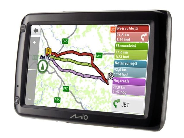 Mio Spirit s půjčováním map