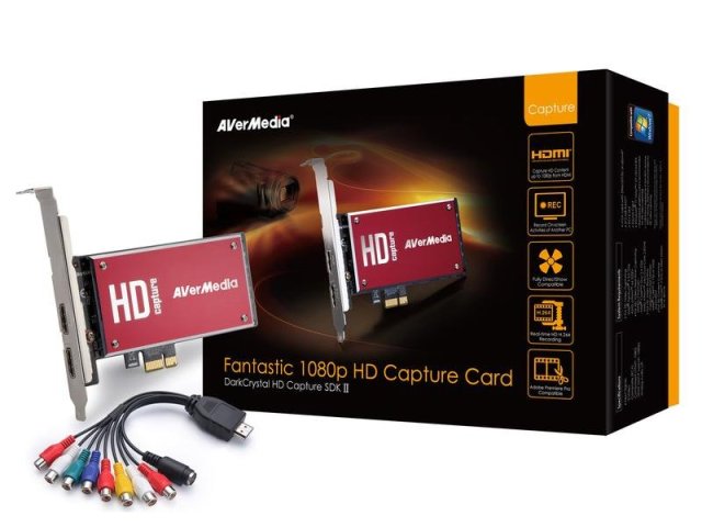 Střihová karta se schopností záznamu Full HD videa