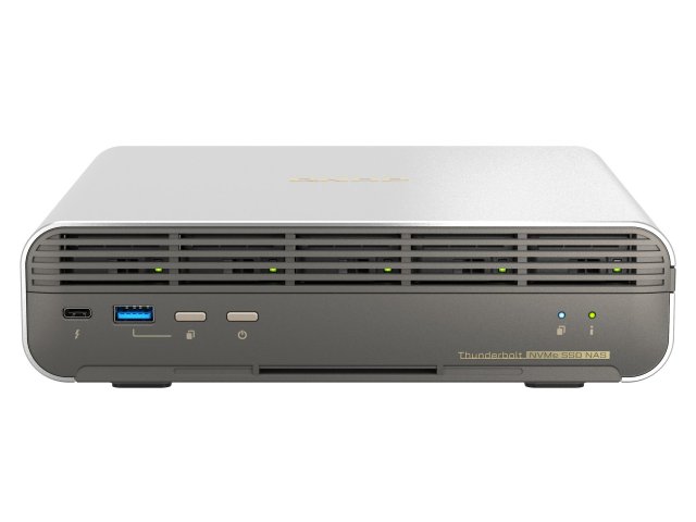 QNAP: úložiště TBS-h574TX Thunderbolt 4 All-Flash NASbook