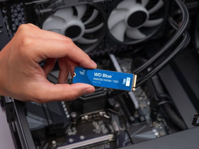 WD rozšířil řadu Blue o nové 4TB NVMe SSD pro tvůrce obsahu