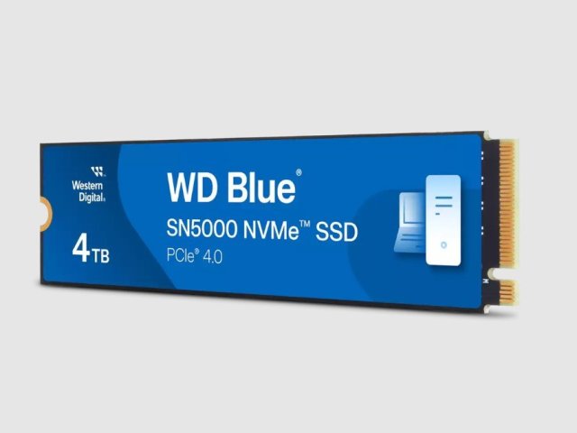 Western Digital rozšiřuje řadu WD Blue o nový 4TB NVMe SSD disk pro tvůrce digitálního obsahu