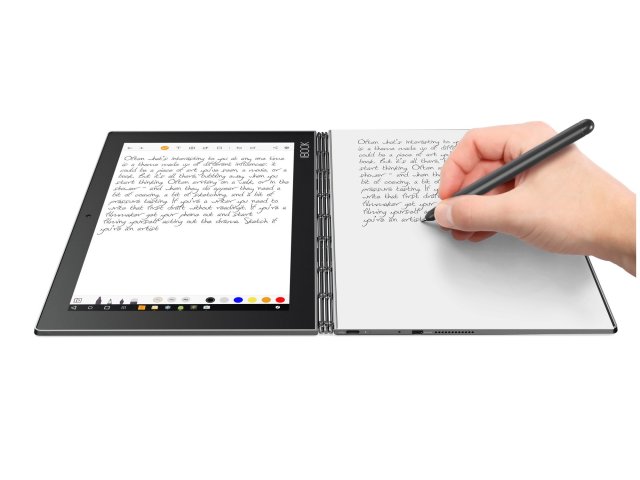 Lenovo: tablet 2 v 1 Yoga Book
