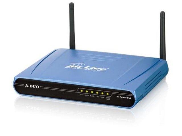Dvoupásmový POE AP router A.Duo