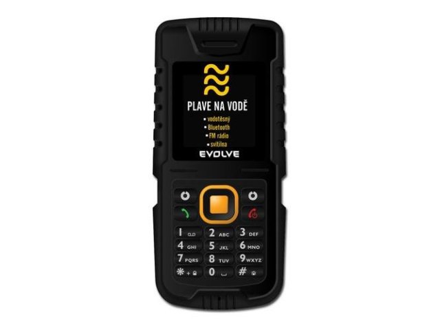 Evolve Phantom po pádu do vody plave na hladině