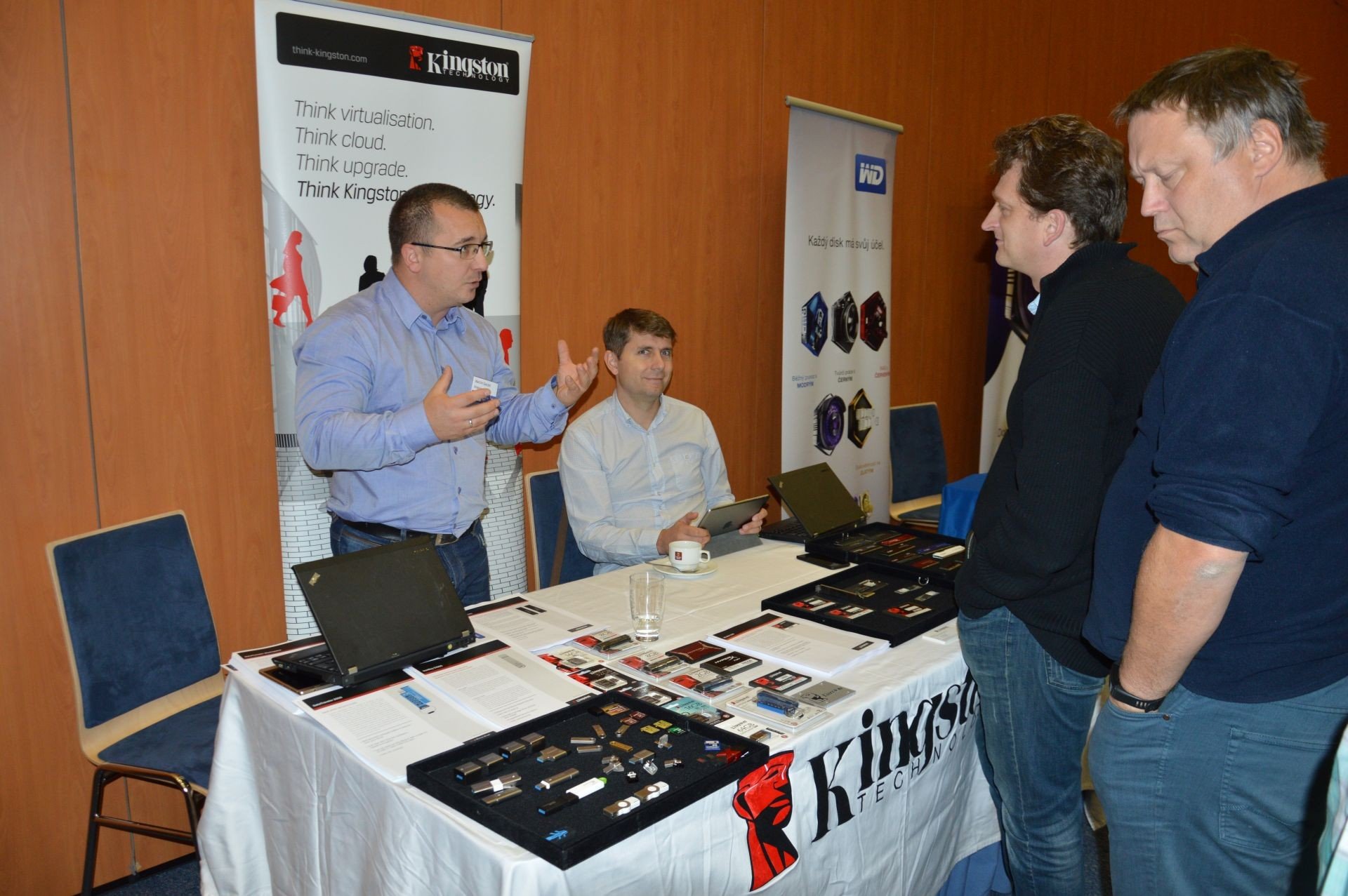 Produktová výstava společnosti Kingston