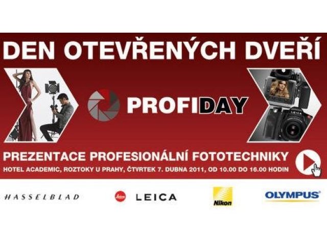 Profiday – prezentace profesionální fototechniky