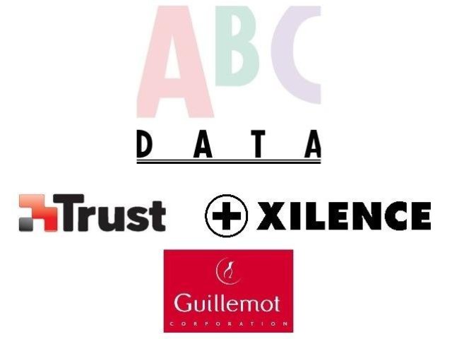 ABC Data distributorem firem Trust, Xilence a Guillemot
