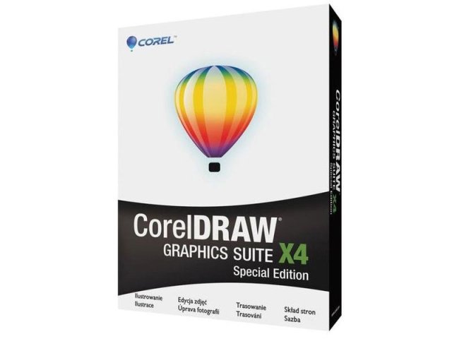 CorelDRAW Graphics Suite X4 CZE Special Edition