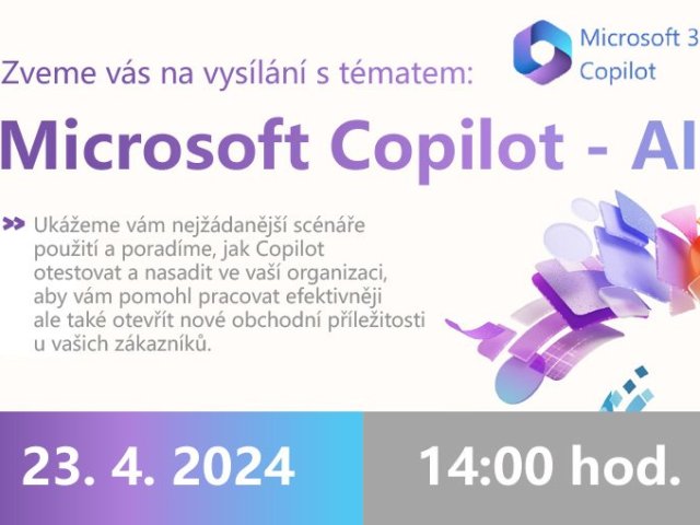 ATC webinář 23. 4. Microsoft Copilot v češtině