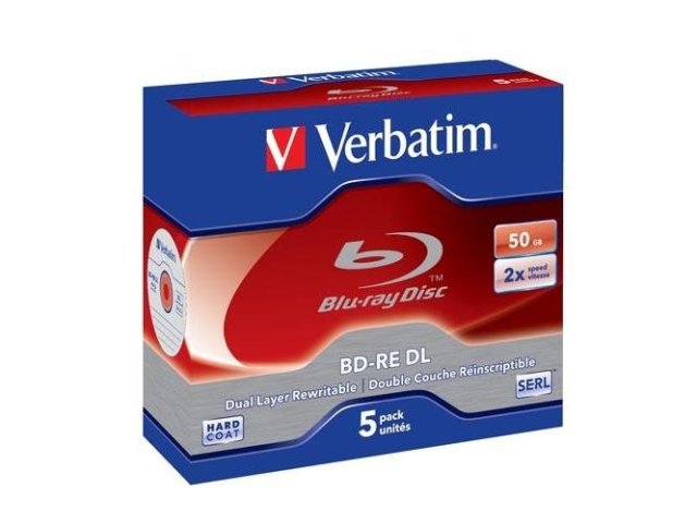 Přepisovatelný disk Verbatim Blu-ray Dual Layer 50GB