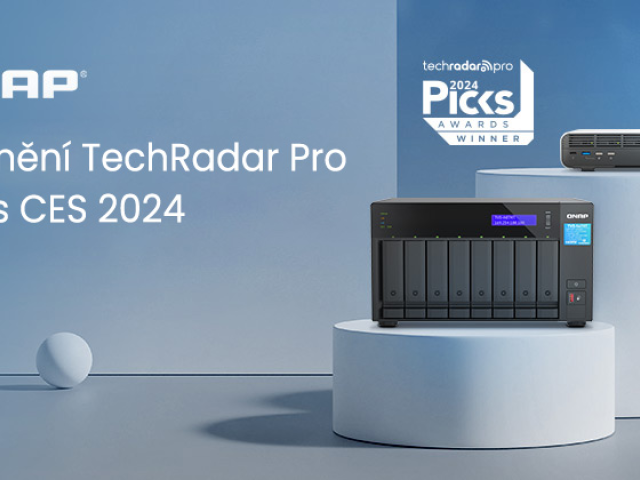 Dva modely od QNAPu získaly prestižní ocenění CES 2024 Picks Awards