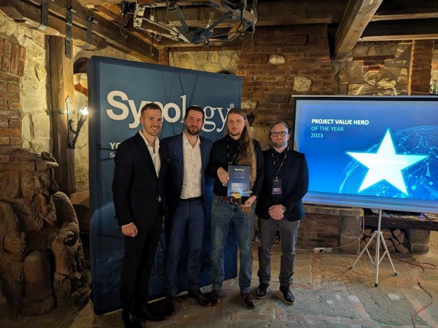 Partnerské setkání společnosti Synology ve Vinařství u kapličky